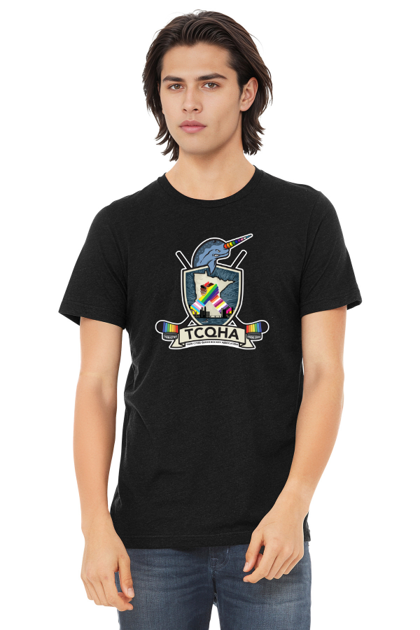 *2026 PRIDE** BC3413 Unisex Triblend Short Sleeve Tee