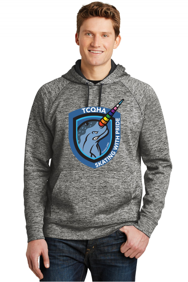 PosiCharge Electric Heather Fleece Hooded Pullover