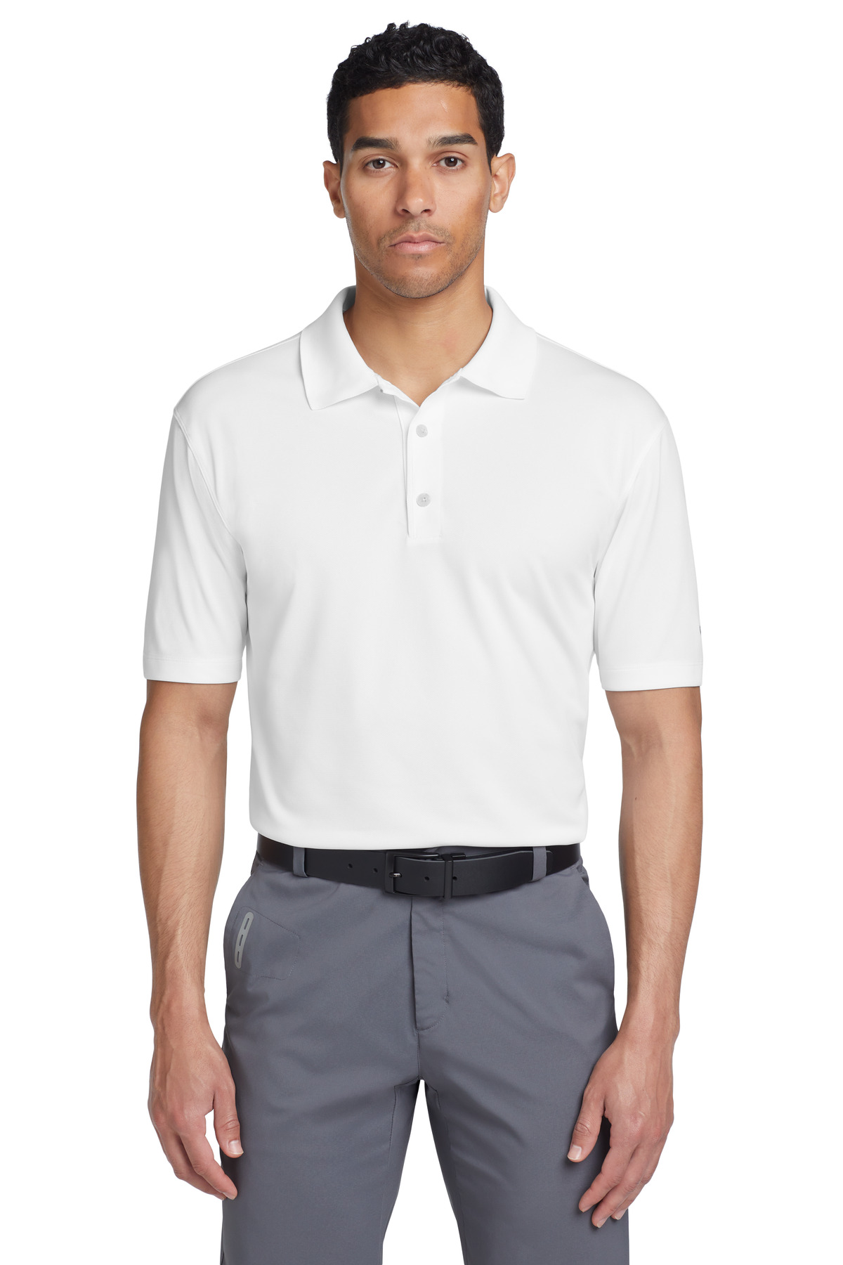 Nike Tech Basic Dri-Fit Polo White-203690