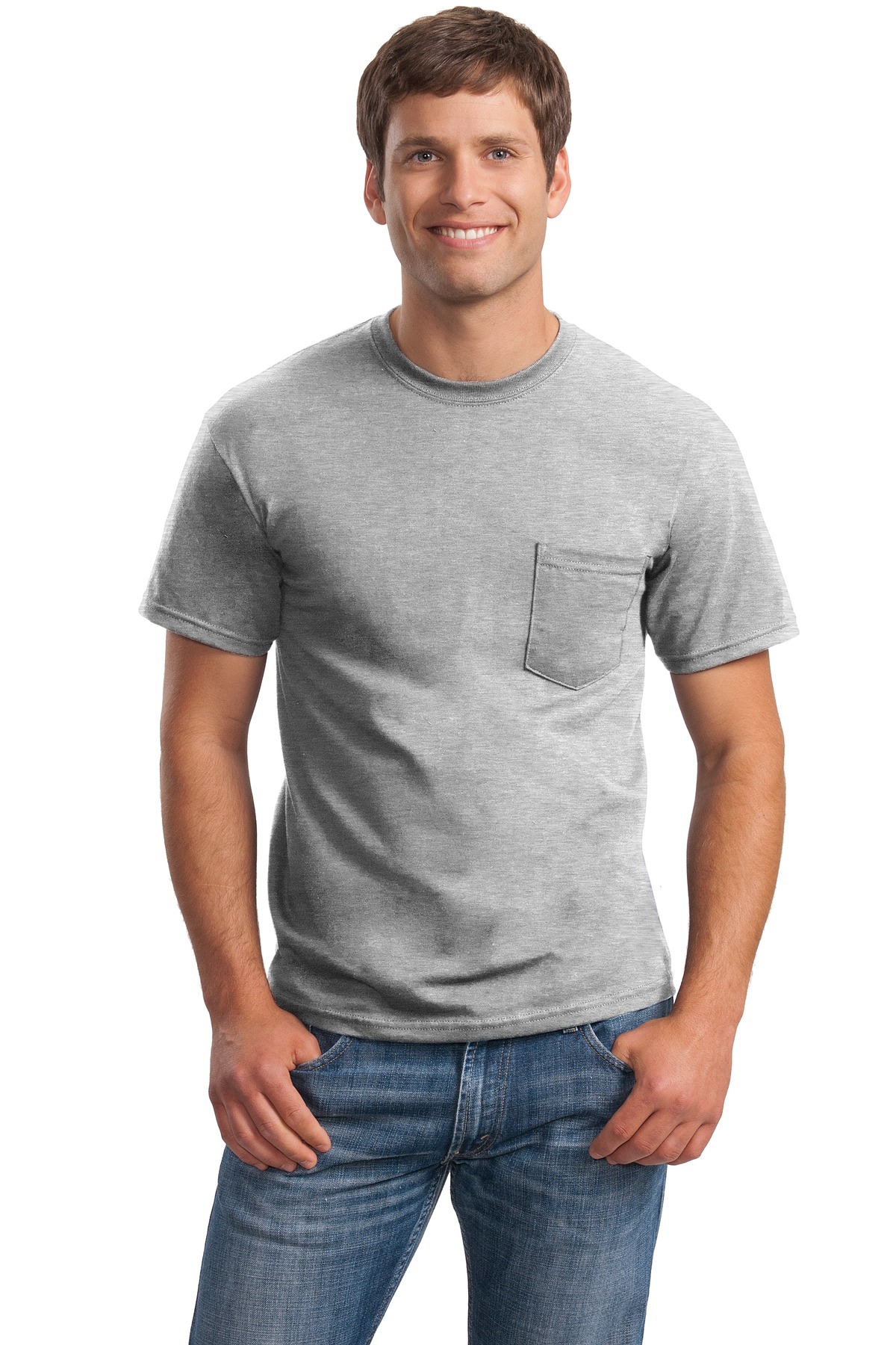 2300 Ultra Cotton 100% Cotton T-Shirt with Pocket
