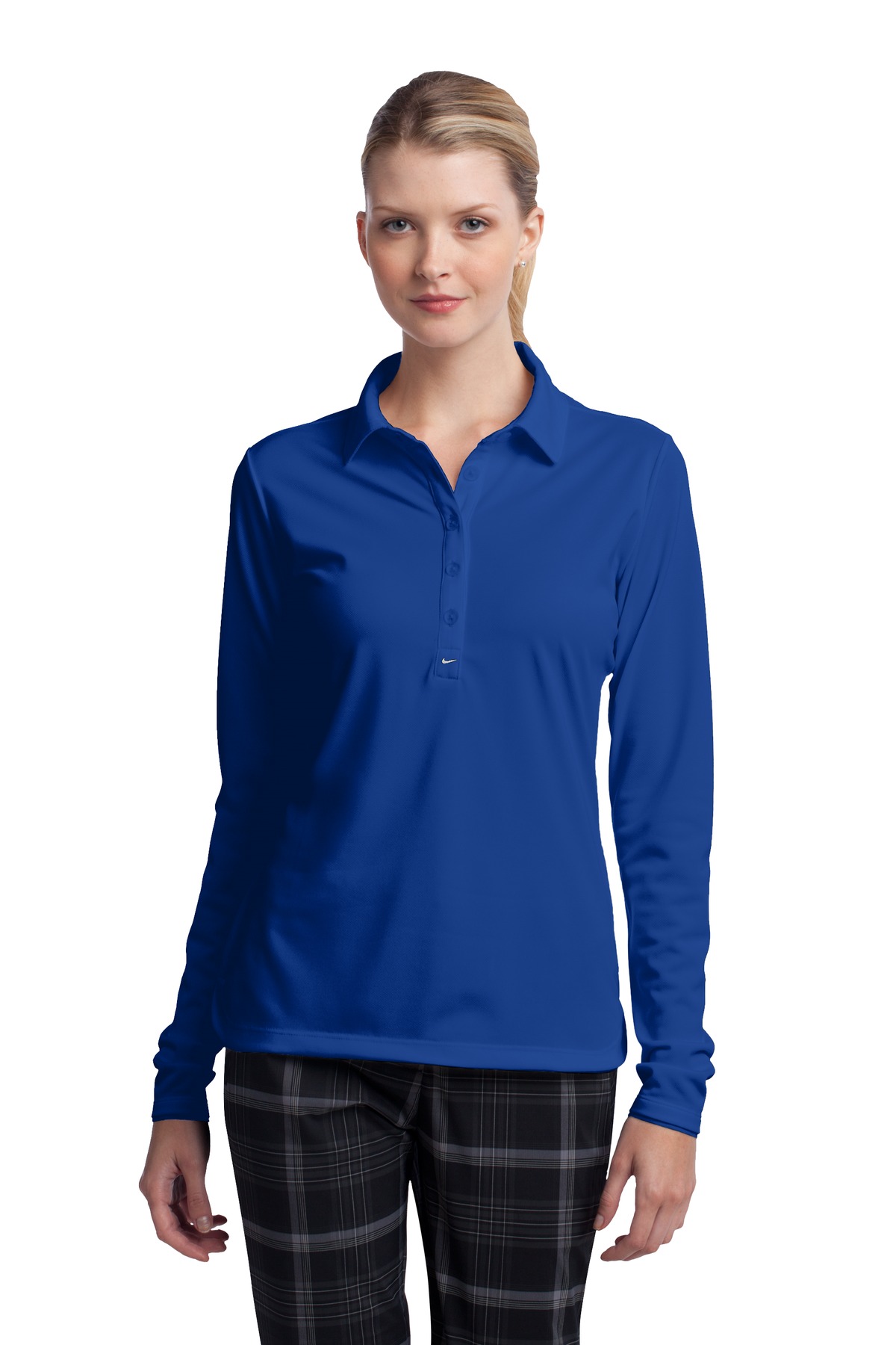 Nike Ladies L/S Dri-Fit Stretch Polo-545322
