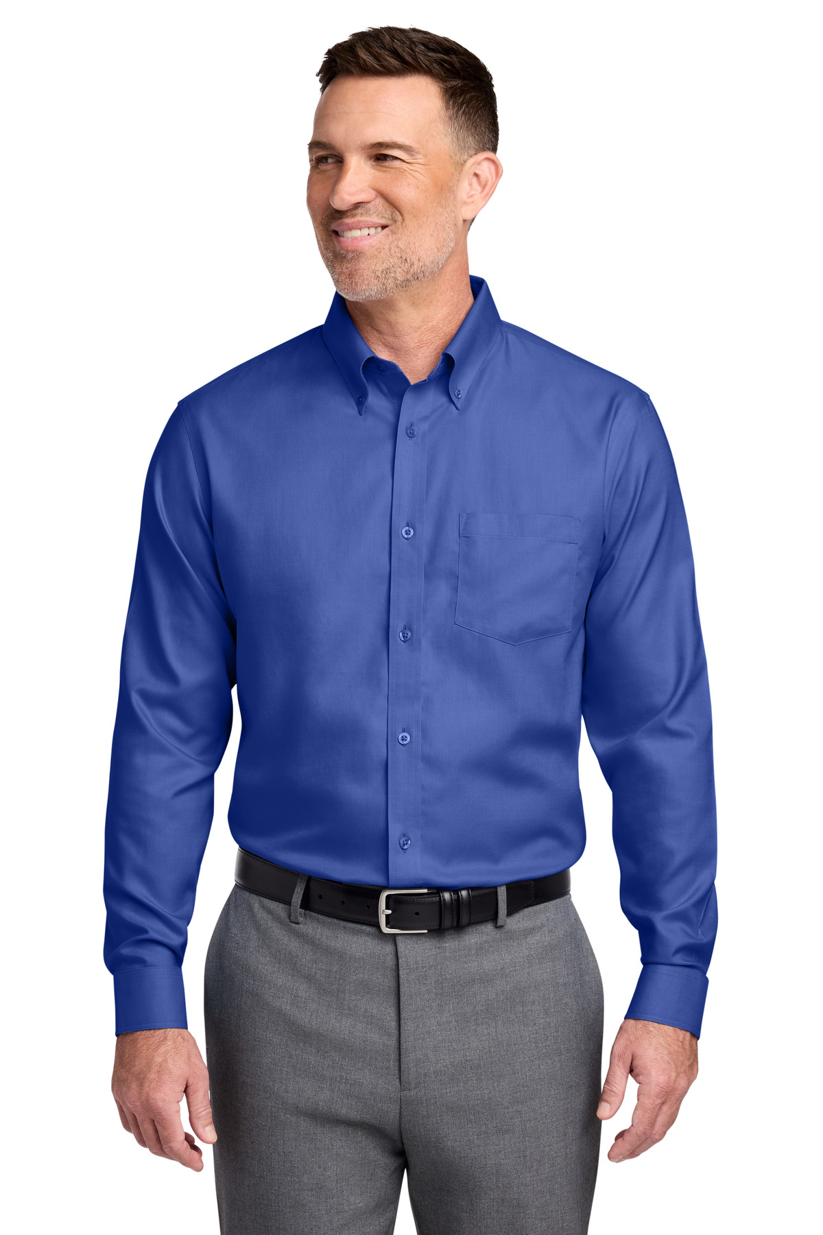 Brooks Brothers Wrinkle-Free Stretch Nailhead Shirt BB18002