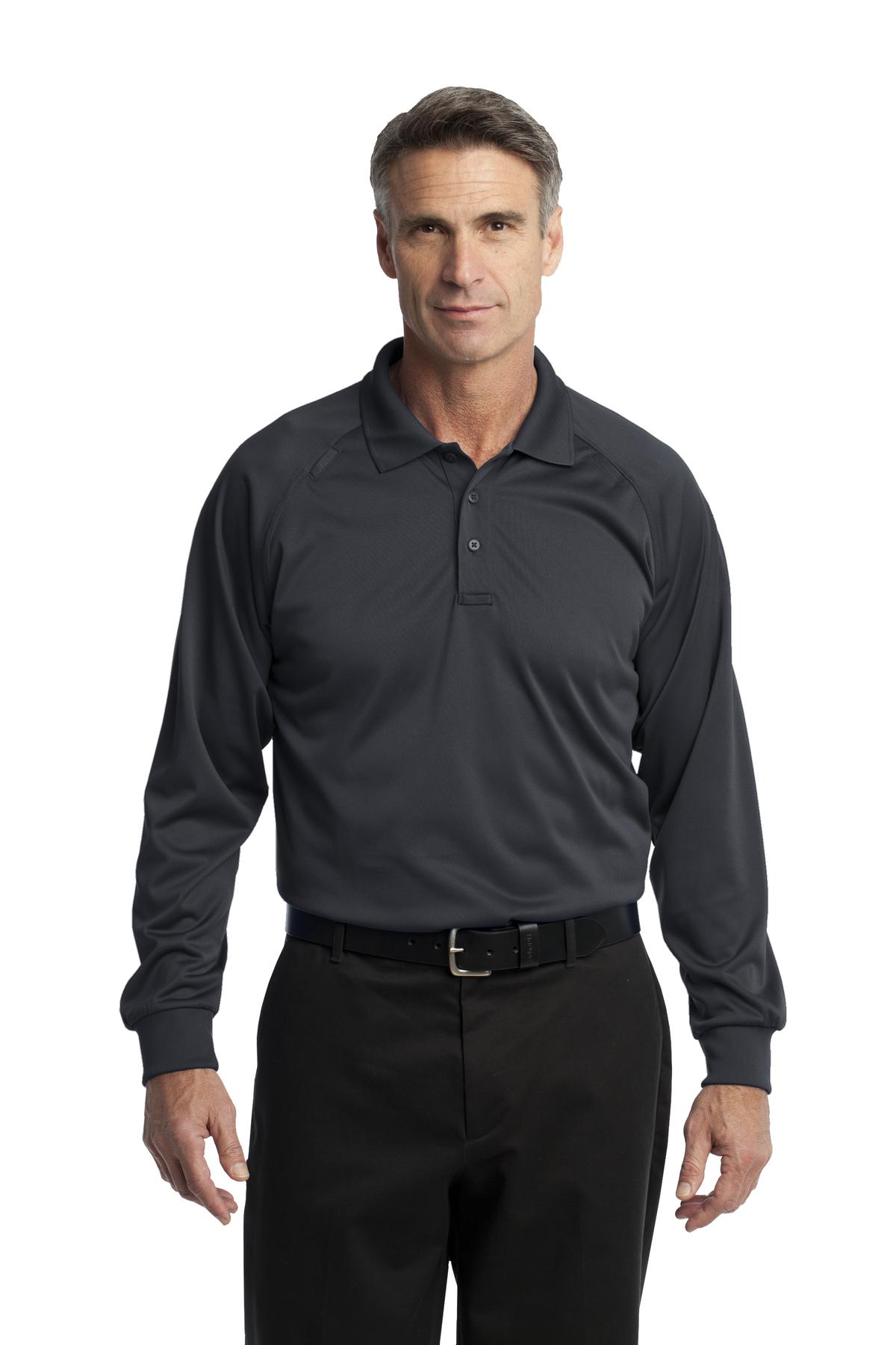 CornerStone# CS410LS, L/S Select Snag-Proof Tactical Polo