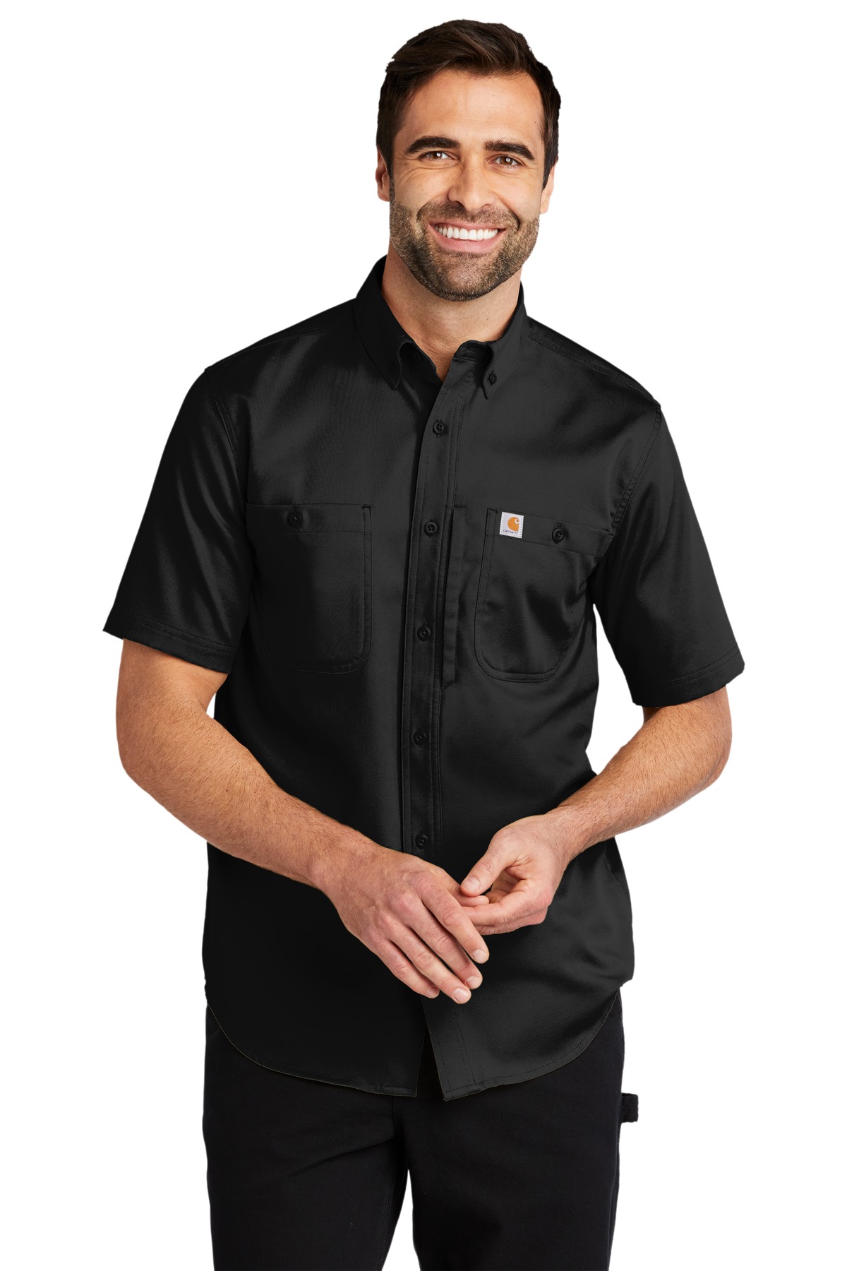 Carhartt Rugged Professional Series S/S Shirt-BlackCT102537