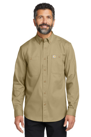 Carhartt Rugged Professional Series L/S Shirt Dark Khaki-CT102538