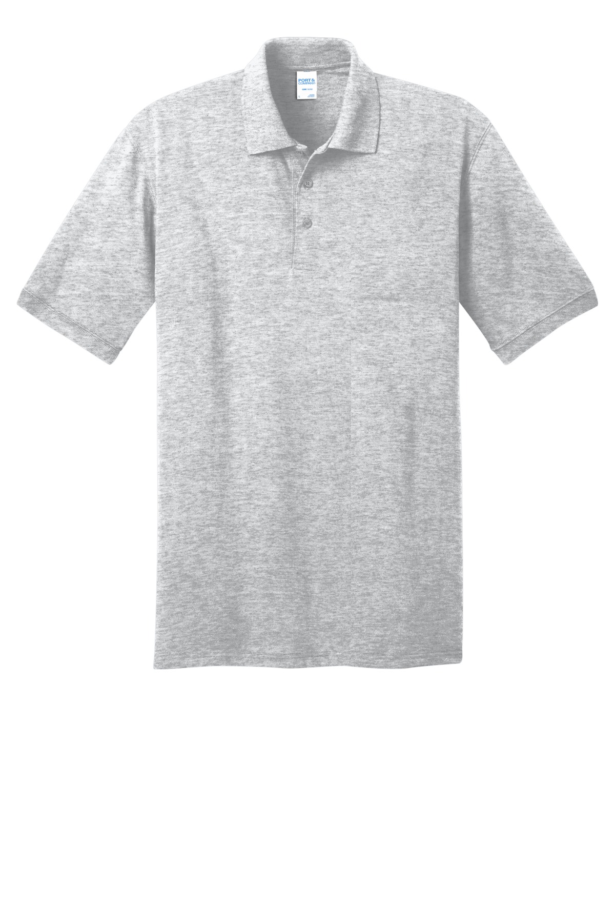 Port & Company Tall Ash Core Blend Jersey Knit Polo