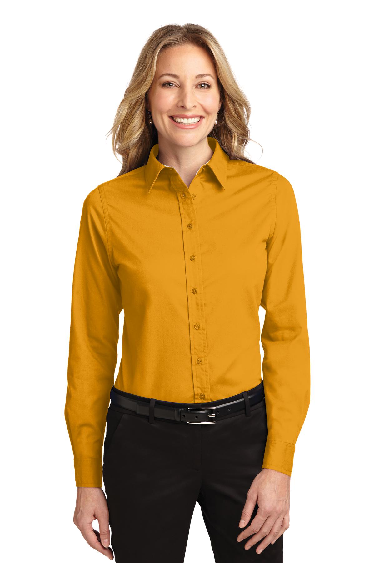 Ladies Long Sleeve Easy Care Shirt