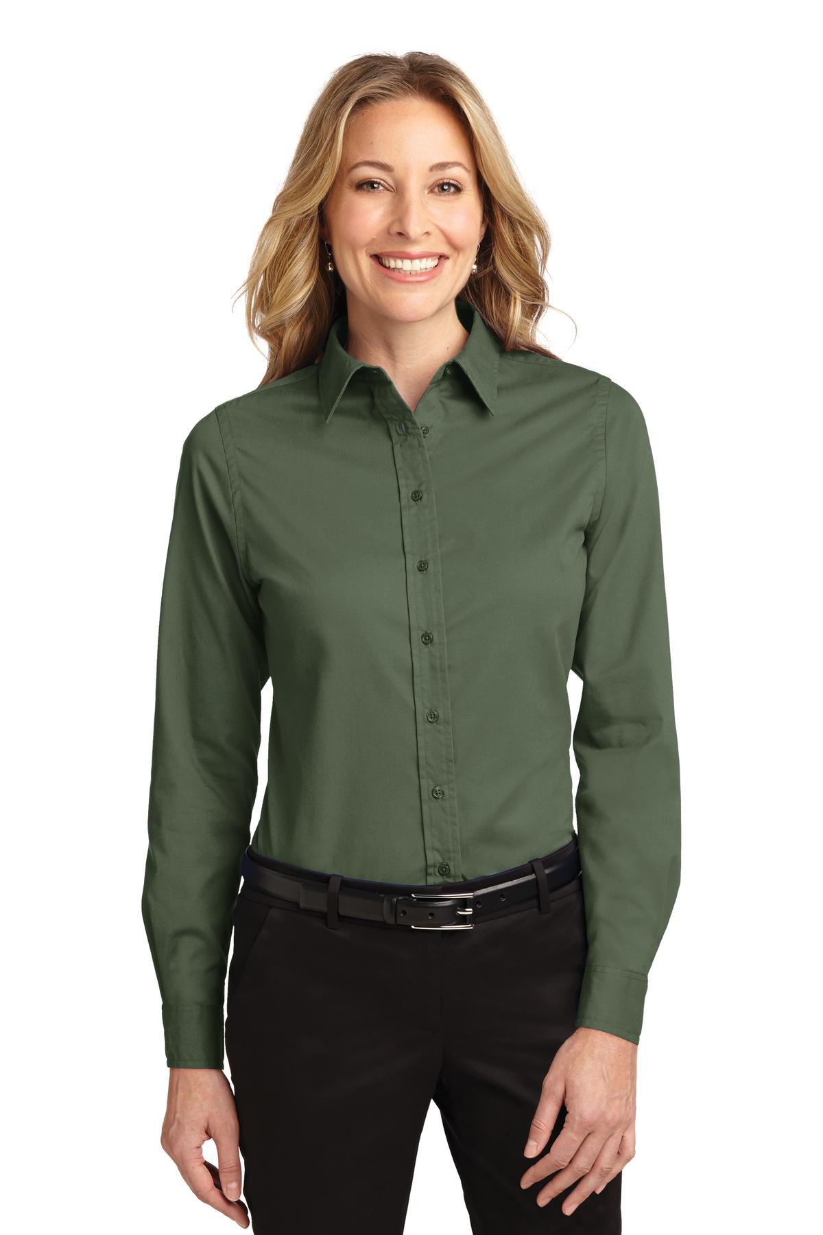 Ladies Long Sleeve Easy Care Shirt