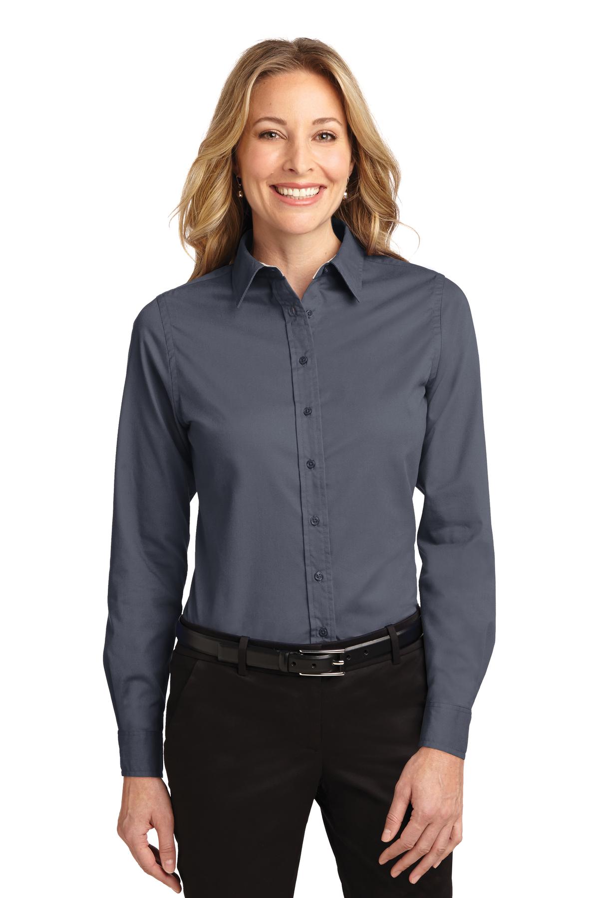 Ladies Long Sleeve Easy Care Shirt