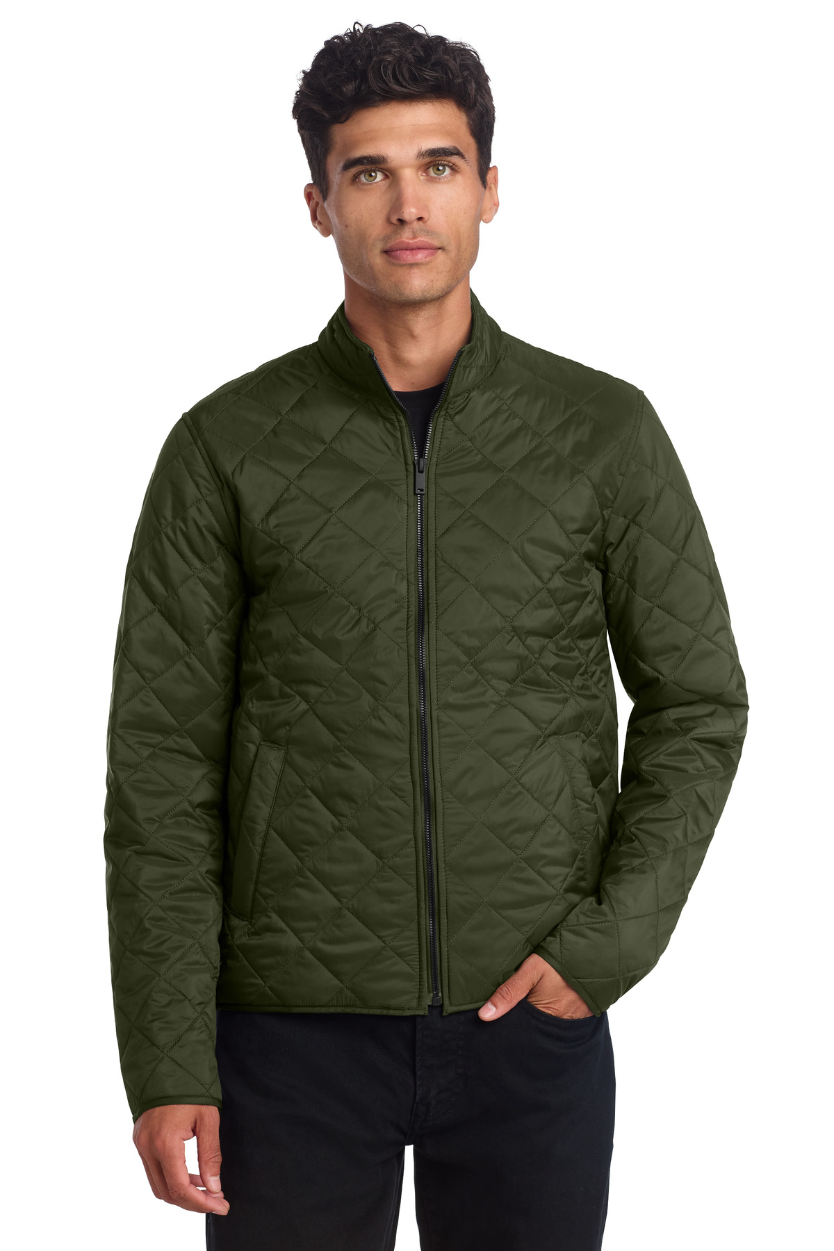 MERCER+METTLE Quilted Full-Zip Jacket-MM7200