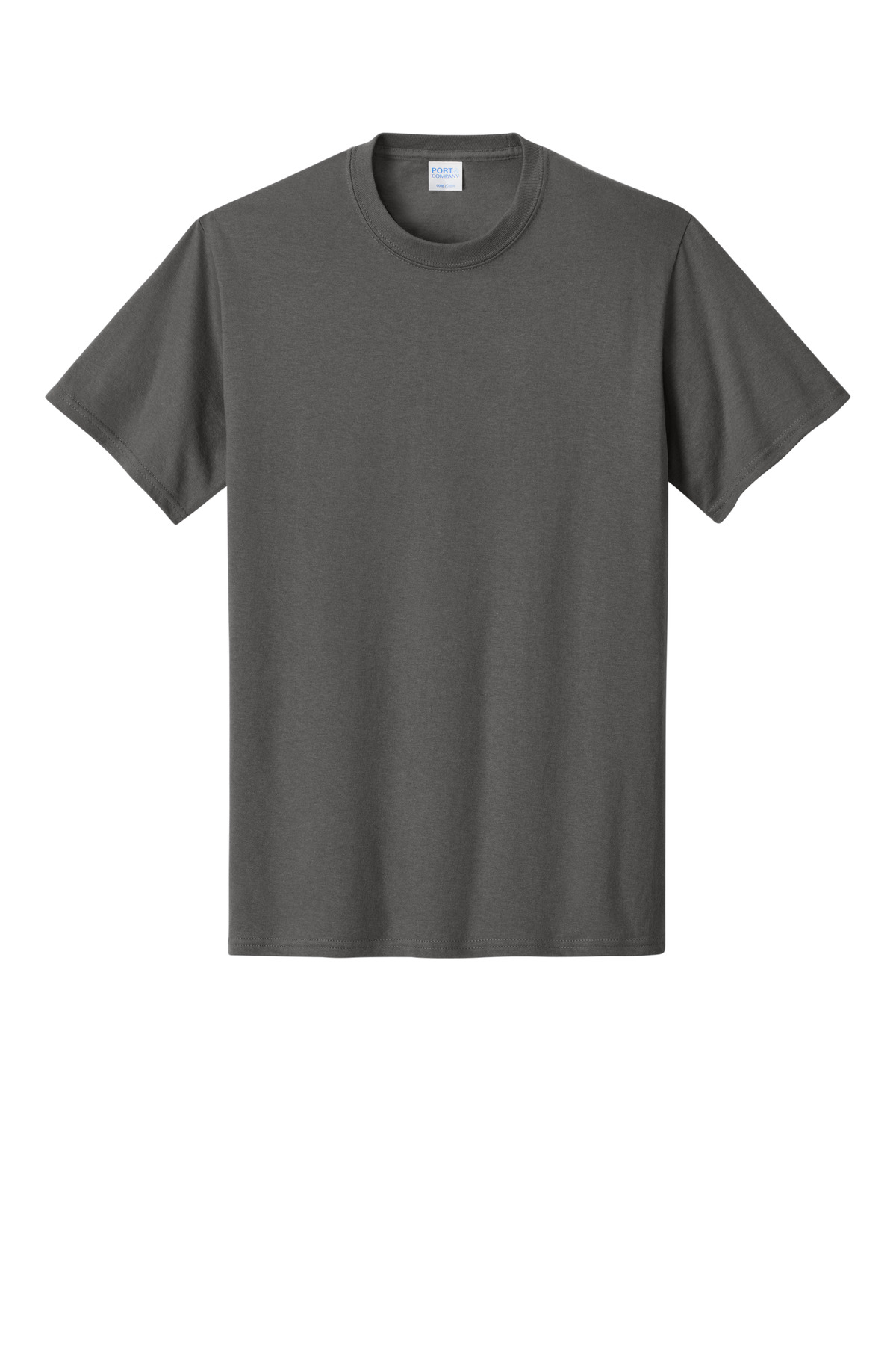 Port & Company Tall Charcoal Core Cotton Tee