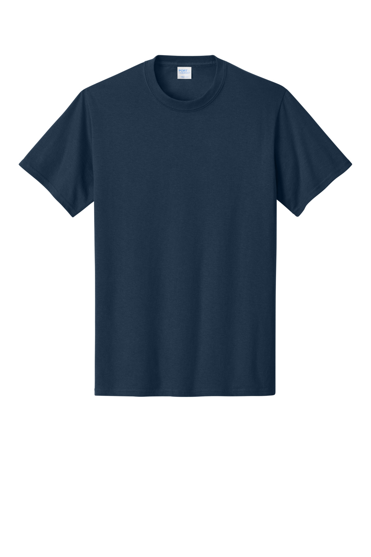 Port & Company Tall Navy Core Cotton Tee