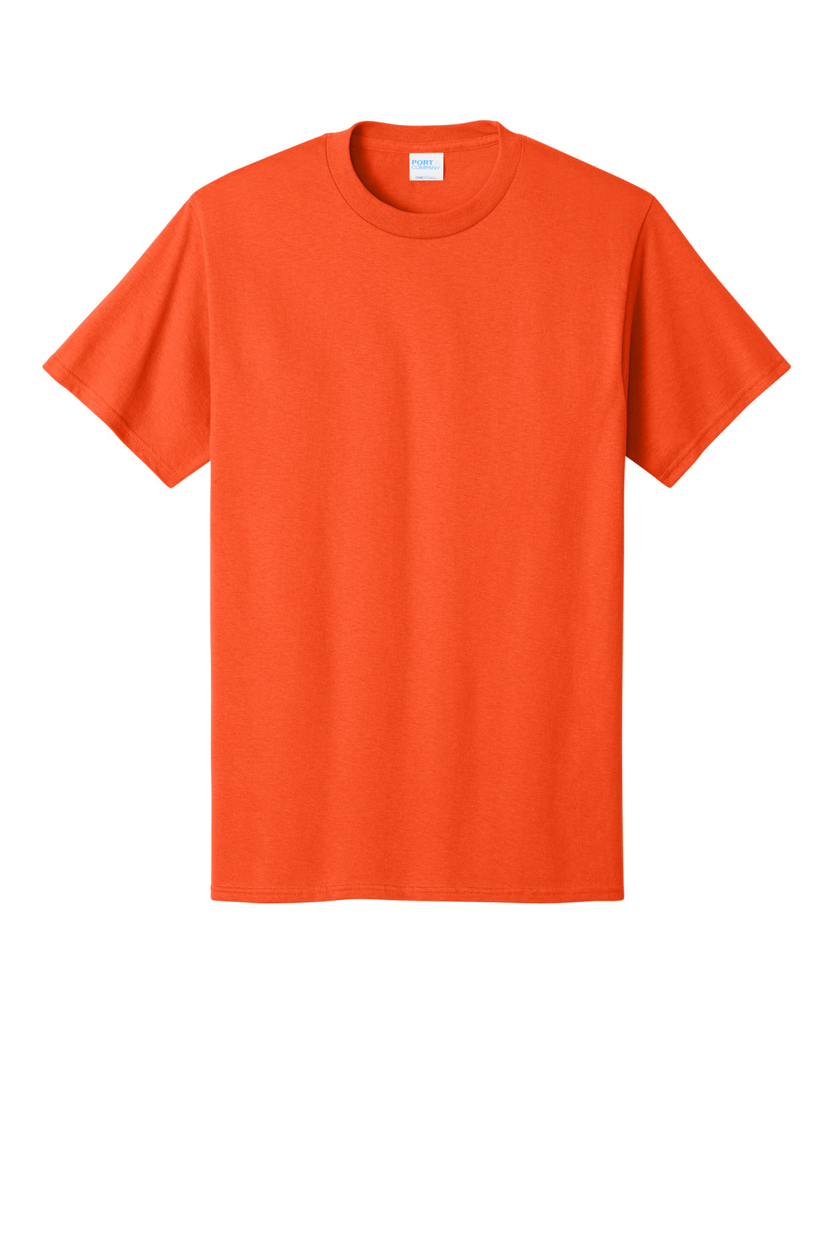 Port & Company Tall Orange Core Cotton Tee