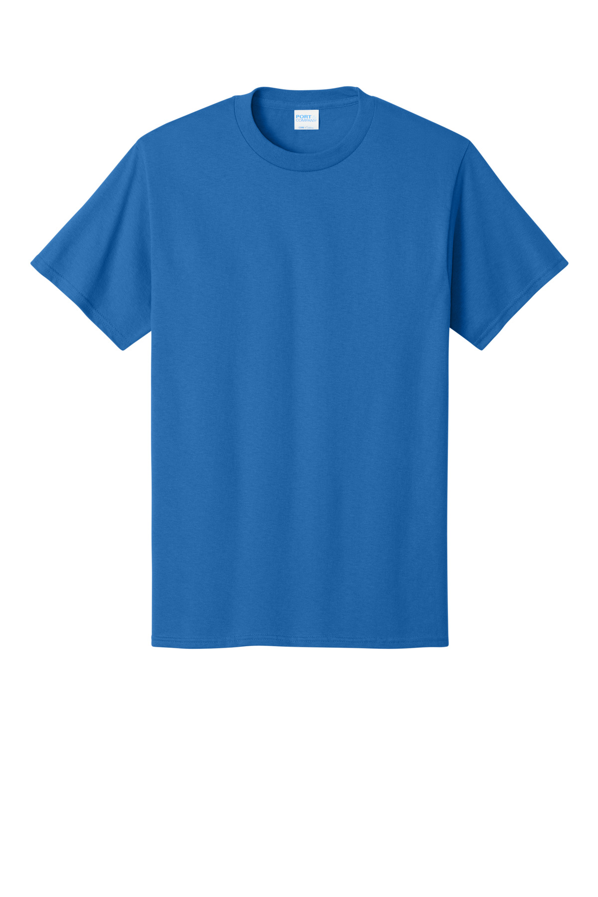 Port & Company Tall Royal Blue Core Cotton Tee
