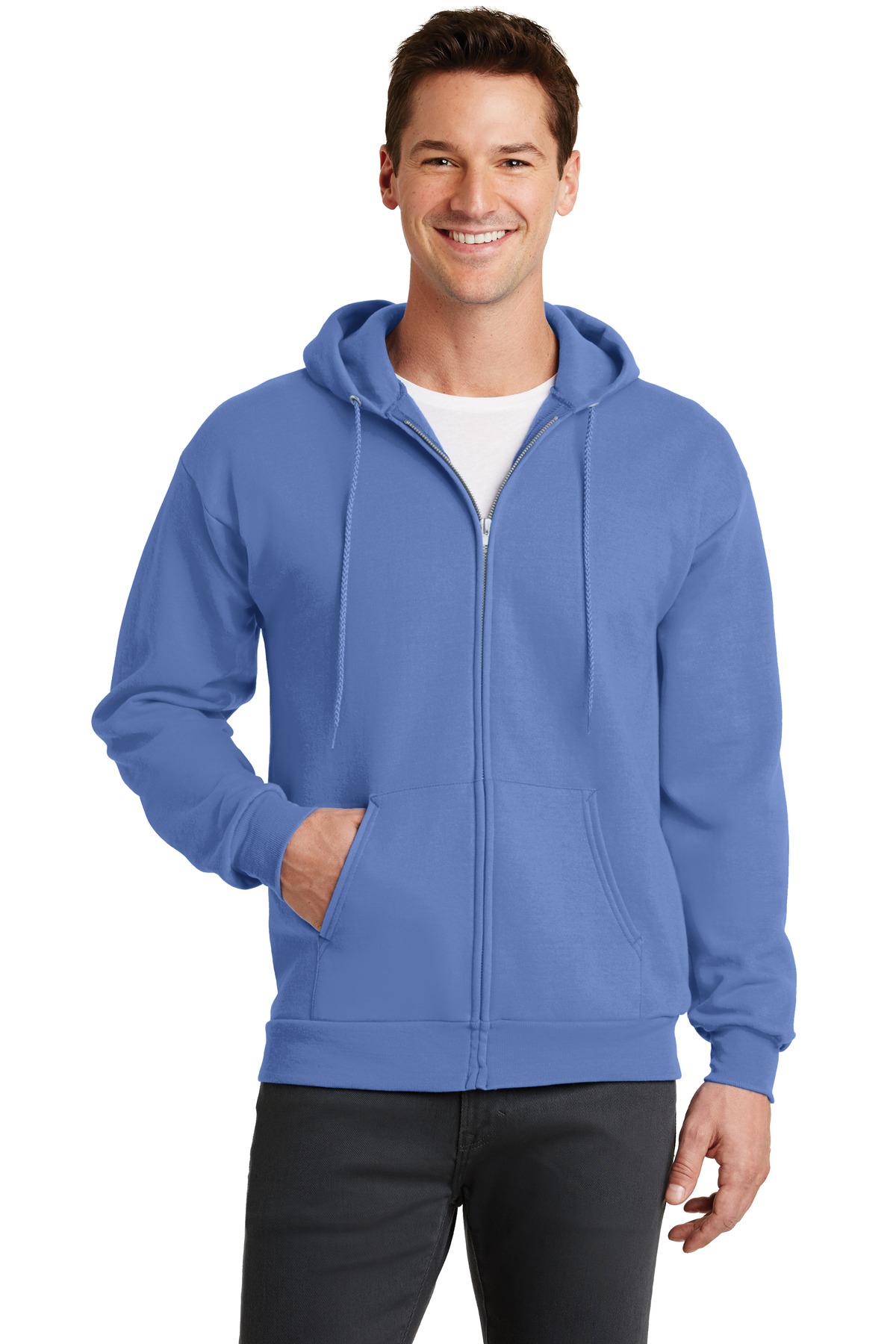 Core Fleece Full-Zip Hooded Sweatshirt