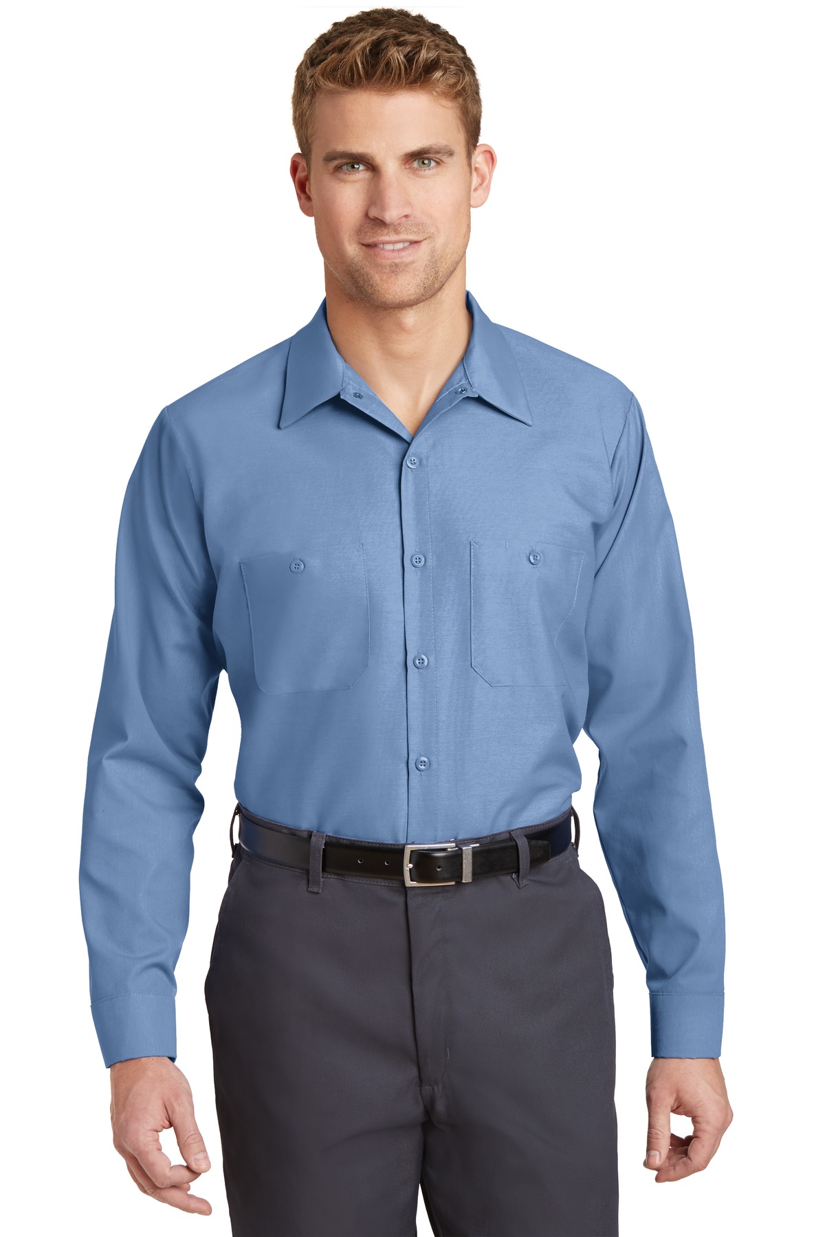 SP14 Industrial Long Sleeve Work Shirt