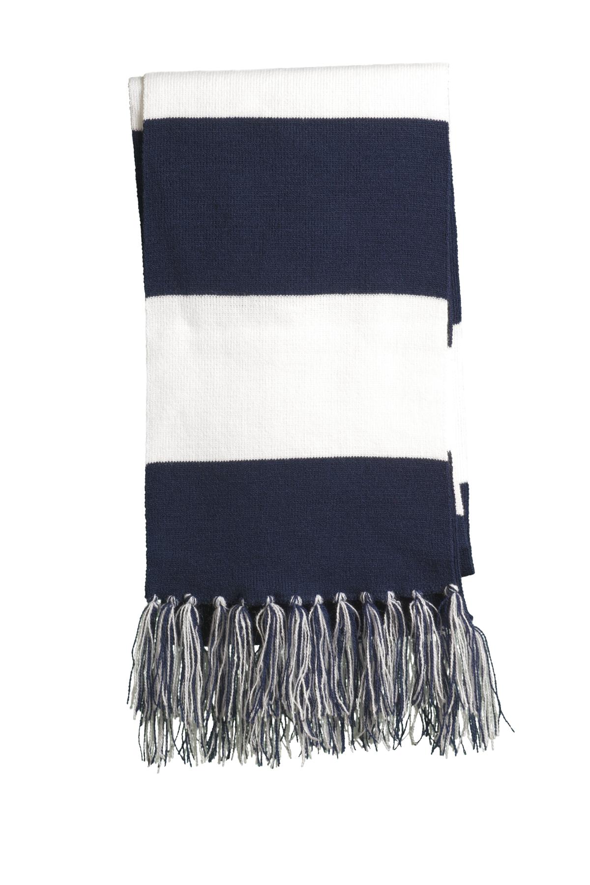 Spectator Scarf w/ embroidery