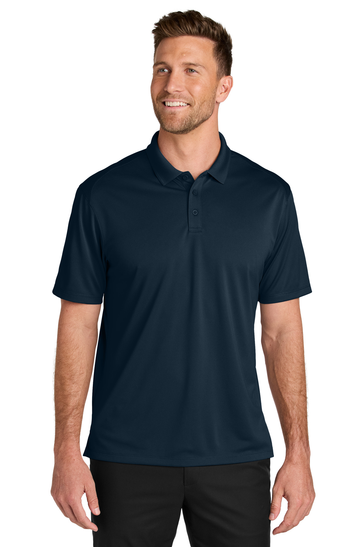 TALL Wearever Performance Pique Polo TLK240 w/ left chest embroidery