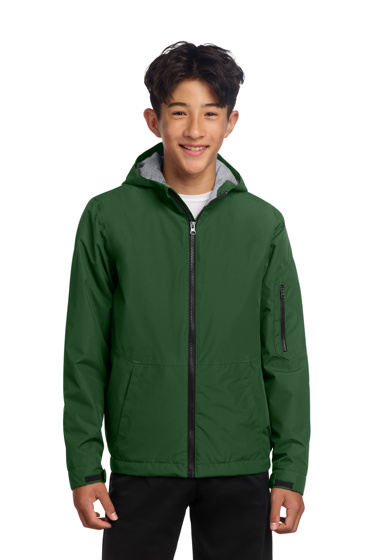 YST56 Embroidered Youth Waterproof Insulated Jacket