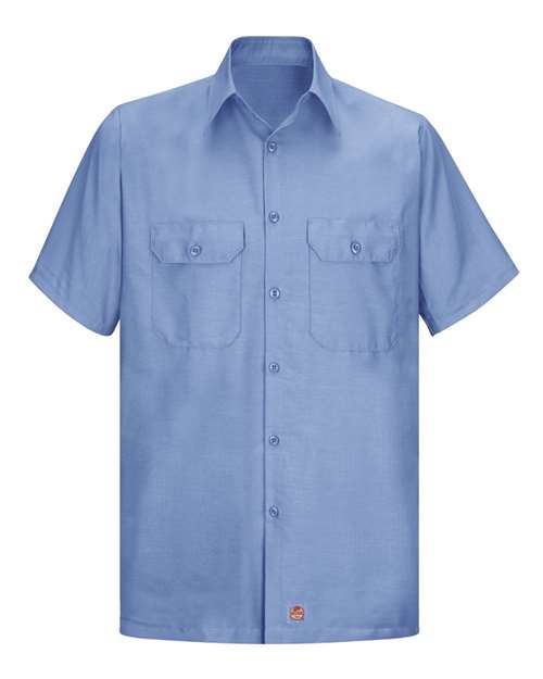SY60 Red Kap Short Sleeve Solid Ripstop Shirt