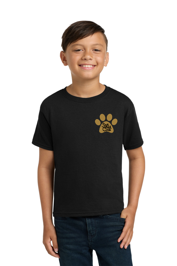 Front and Back Print Youth Dri-Power 50/50 Cotton/Poly T-Shirt