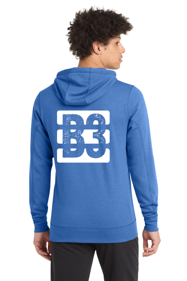 Tri-Blend Fleece Pullover Hoodie