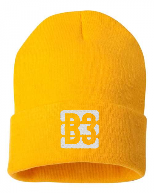 12" Solid Cuffed Beanie