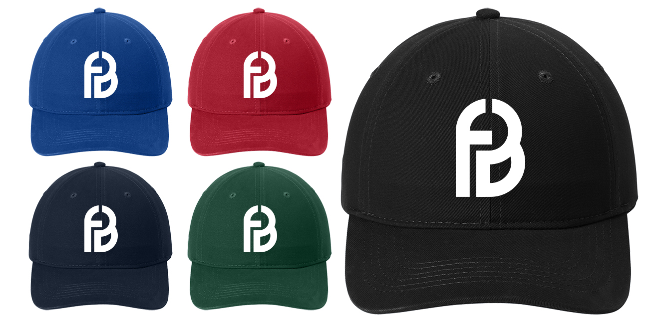 3. CP77 Port & Company Brushed Twill Low Profile Cap