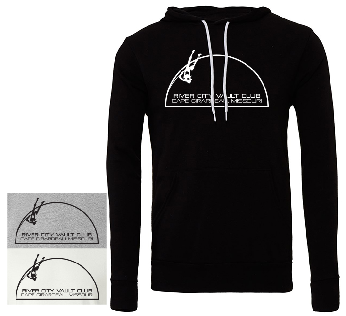 2. 3719 Bella Canvas  Unisex Sponge Fleece Pullover Hoodie