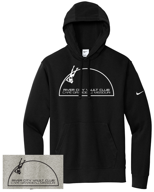 2. NKDR1499 Nike Club Fleece Sleeve Swoosh Pullover Hoodie