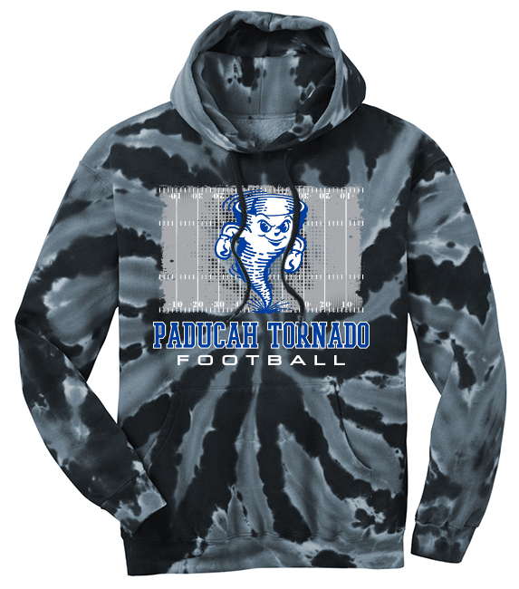 1. PC146  Port & Company Tie-Dye Pullover Hooded Sweatshirt