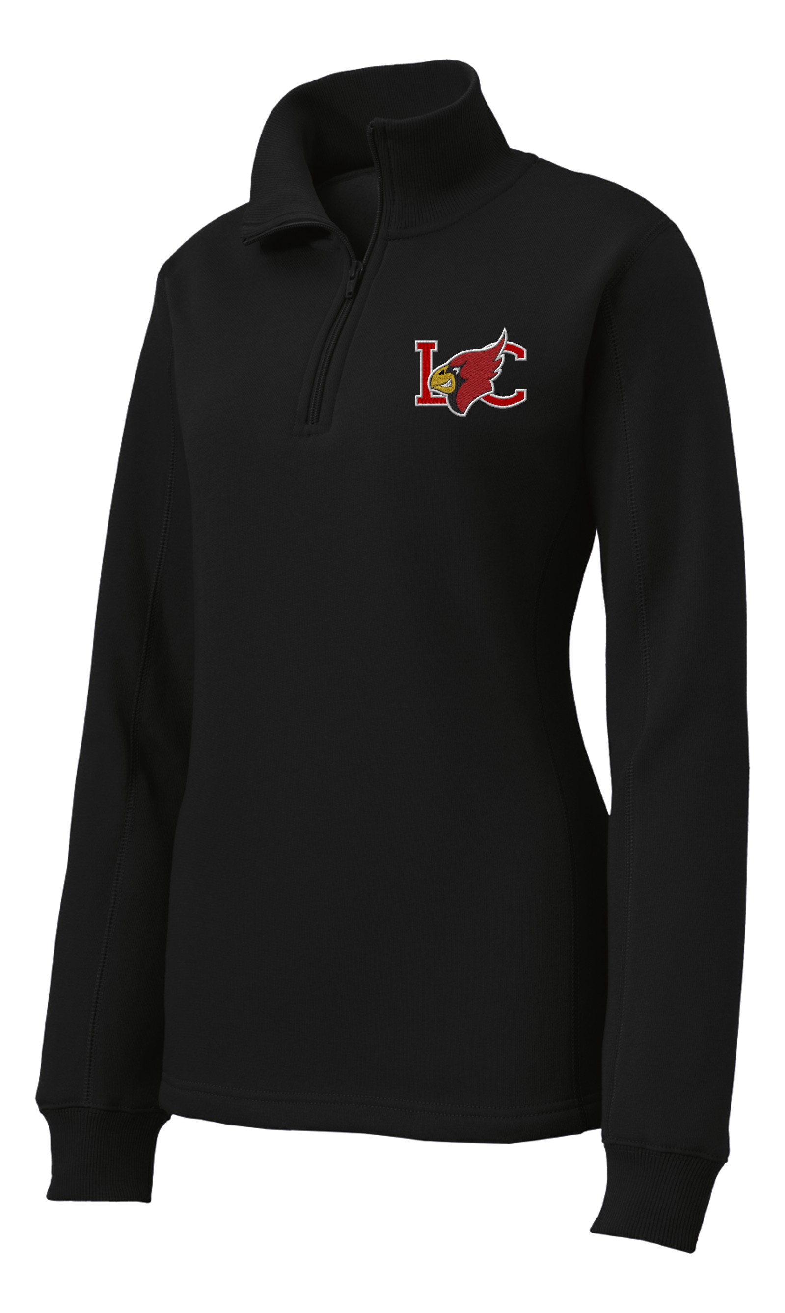 3. LST253 Sport Tek Ladies 1/4-Zip Sweatshirt