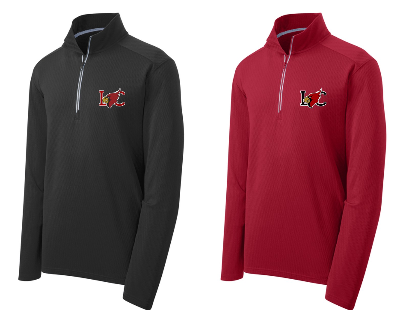 3. ST860 Sport-Wick Textured 1/4-Zip Pullover