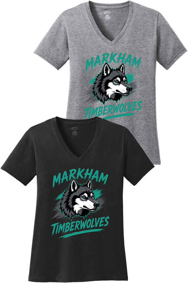LPC54V LADIES V ENCK T-SHIRT