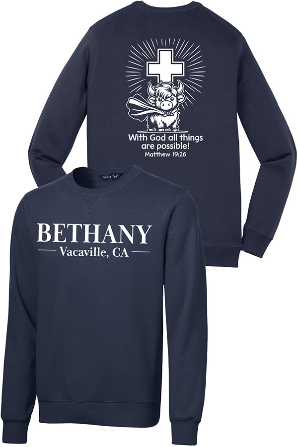 SPORT TEK CREW NECK SWEATSHIRT