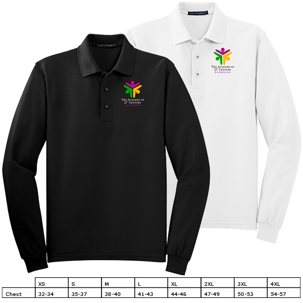 MENS L/S POLO(CLICK PICTURE FOR LARGER IMAGE)