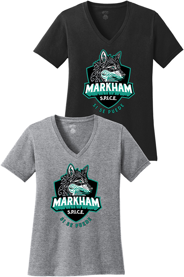 SPICE LPC54V LADIES V ENCK T-SHIRT