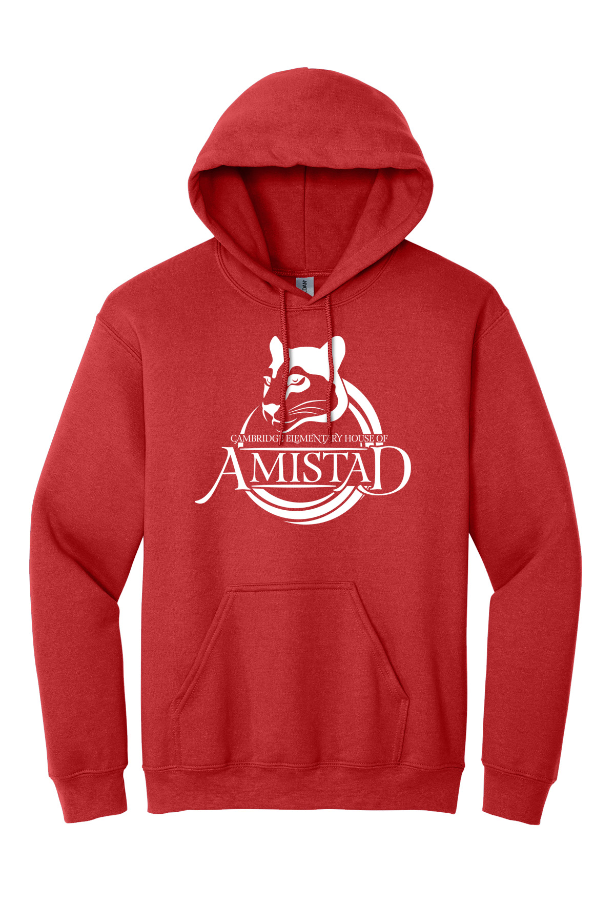 GILDAN HOODED SWEATSHIRT AMISTAD