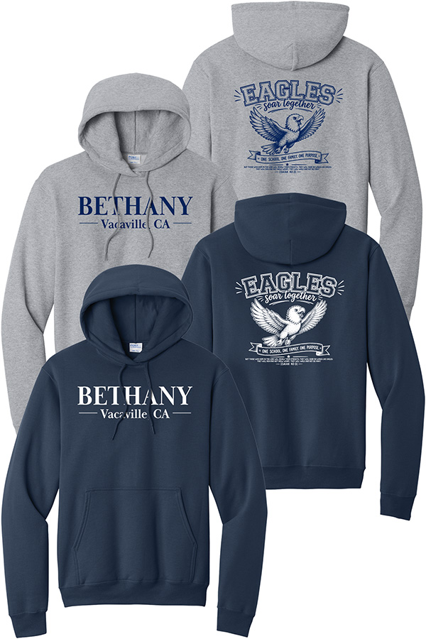 SPORT TEK HOODED SWEATSHIRT
