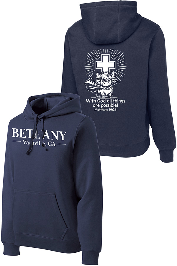 SPORT TEK HOODED SWEATSHIRT