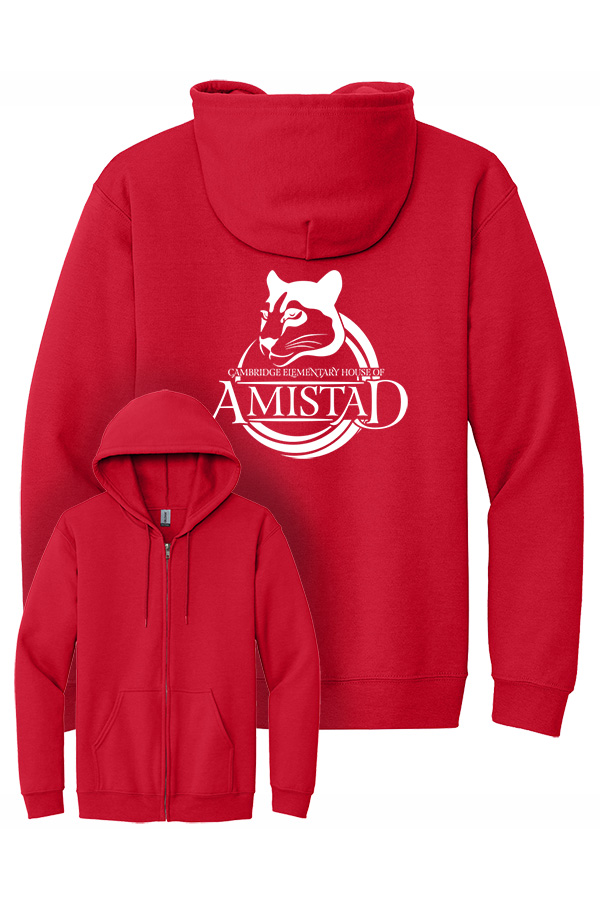 FULL ZIP HOODED SWEATSHIRT AMISTAD
