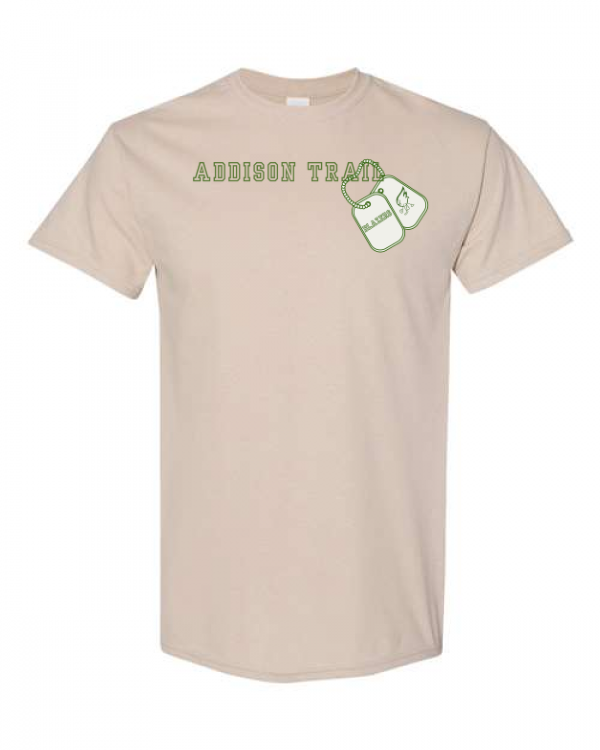Addison Trail Army Tags T-Shirt - 5000