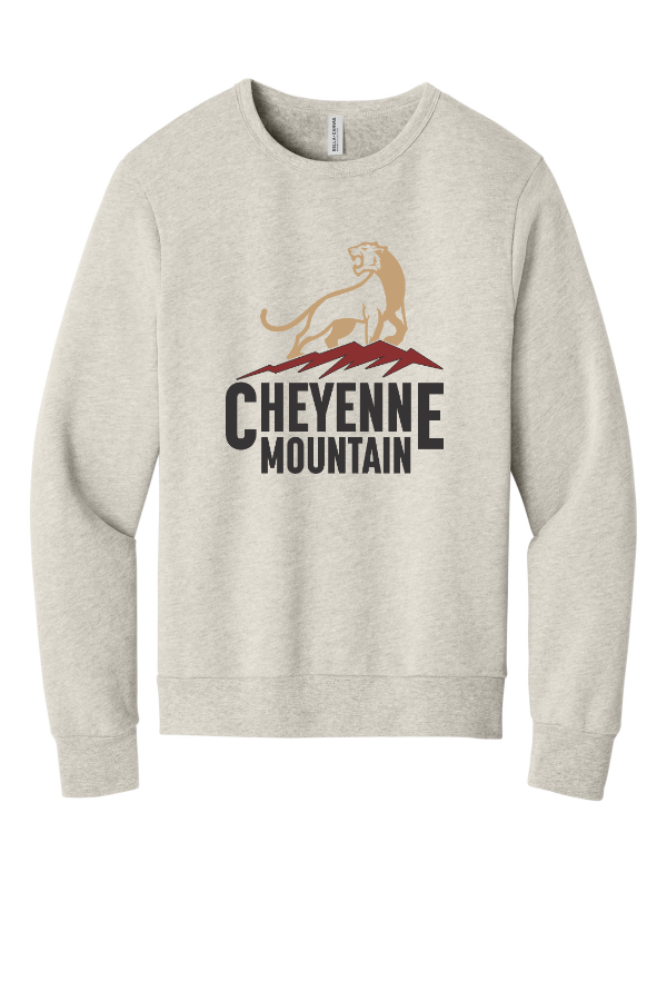 Cream Fleece Crewneck Sweatshirt