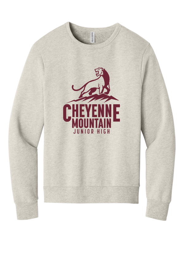 Cream Fleece Crewneck Sweatshirt