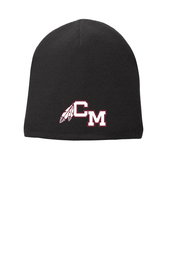 Port & Company Fleece-Lined Beanie with embroidery