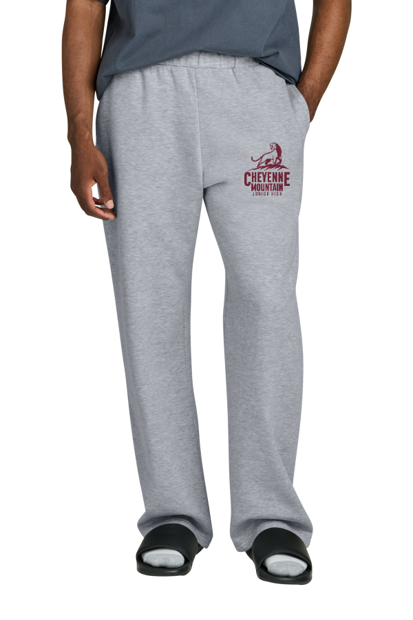 Grey Open Bottom Sweatpant