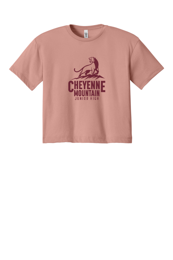 Women's Dusty Rose Crop Top