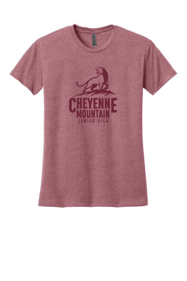 Women's Mauve Relaxed Tee