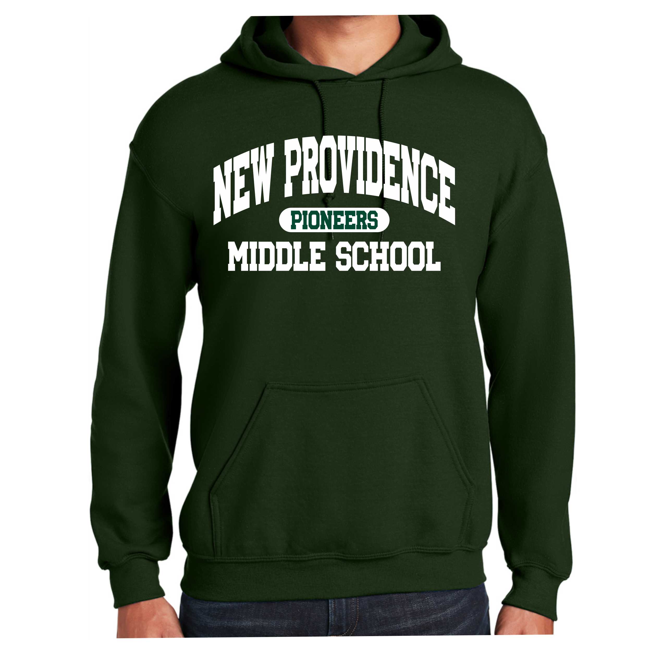 18500Forest-Gildan Pullover Hooded Sweatshirt