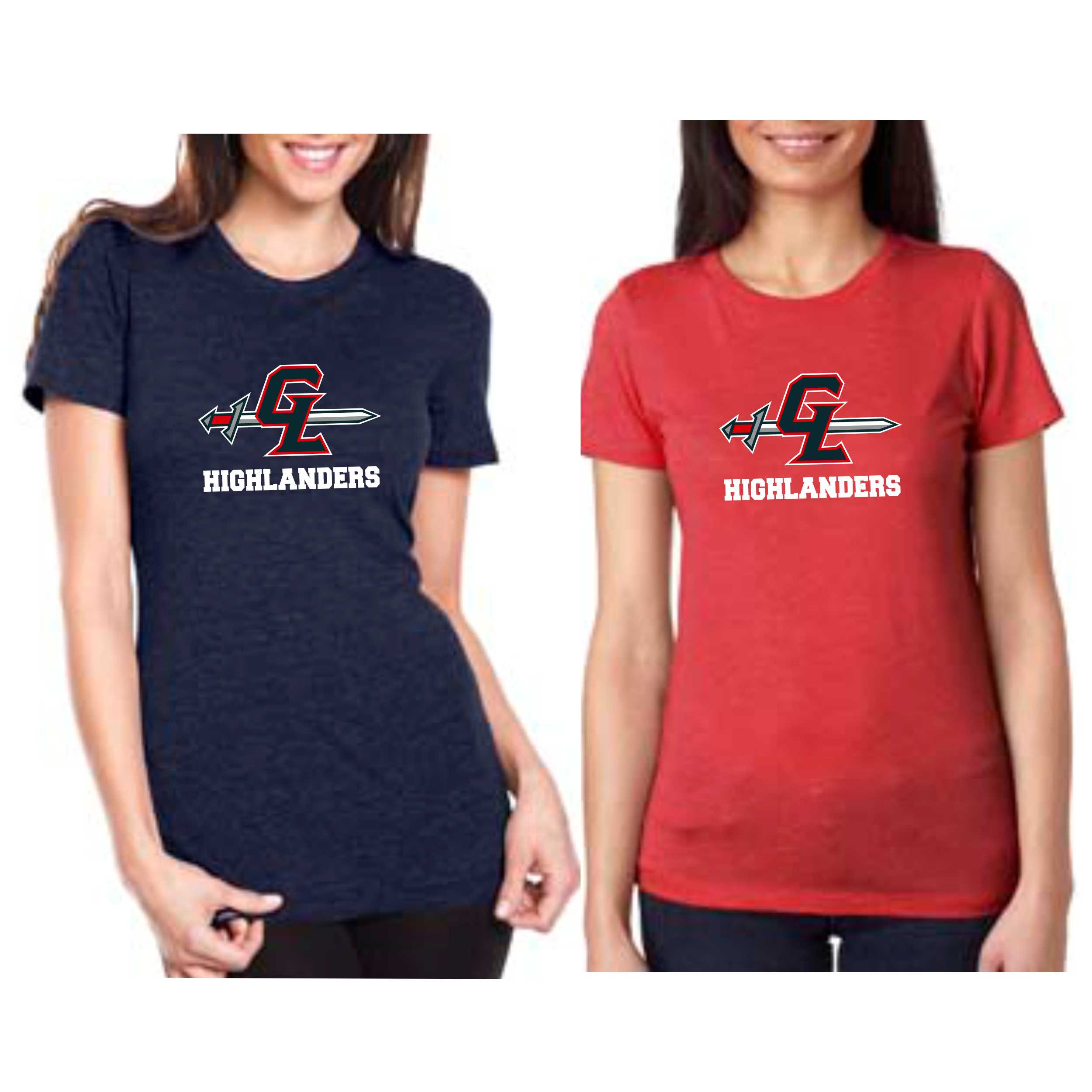 6710-Next Level Ladies TriBlend Tee Shirt